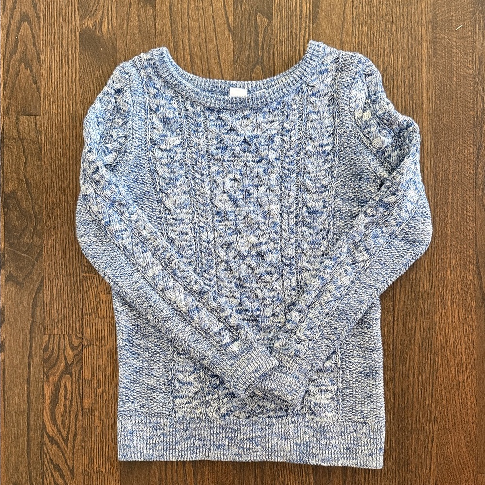 GAP Blue Cable Knit Women's Sweater XS